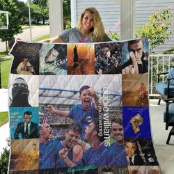 Robbie Williams Albums Quilt Blanket For Fans Ver 17 and Home Decor