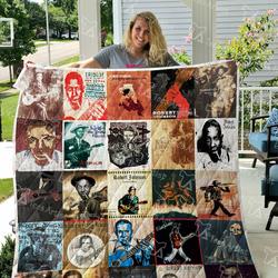 Robert Johnson Quilt Blanket 01024 and Home Decor