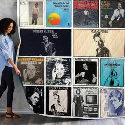 Robert Palmer Singles Quilt Blanket 01 and Home Decor