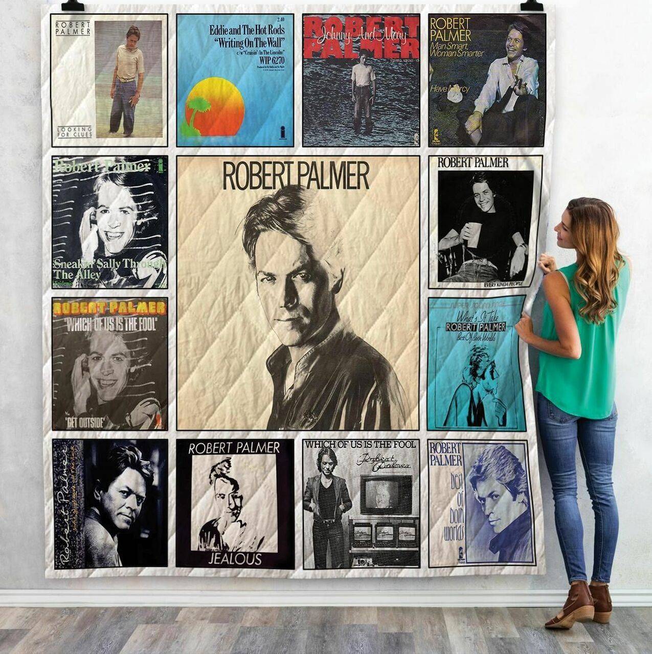 Robert Palmer Singles Quilt Blanket 02 and Home Decor