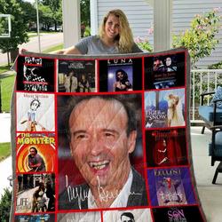 Roberto Benigni Quilt Blanket 01 and Home Decor