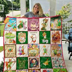 Robin Hood Quilt Blanket 01828 and Home Decor