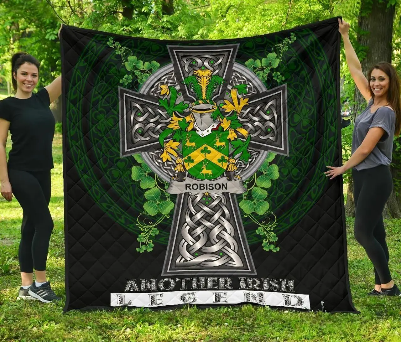 Robison Or Robinson Ireland Irish Legend JFJ11987 3D Customized Quilt 2707 and Home Decor