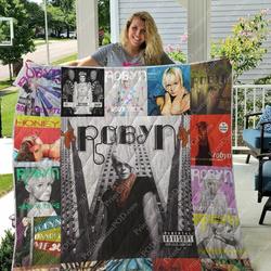 Robyn Albums Quilt Blanket For Fans Ver 17 and Home Decor