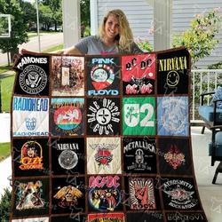 Rock Concert Quilt Blanket 01308 and Home Decor