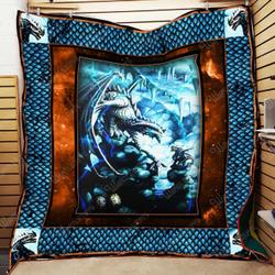 Rock Dragon Quilt Q0403-02 and Home Decor