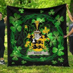 Rock Ireland Irish Celtic Shamrock Knot Circle JFJ11999 3D Customized Quilt 2707 and Home Decor