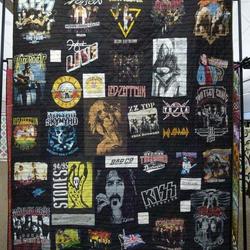 Rock N Roll Quilt Blanket Lk08  Quilt and Home Decor