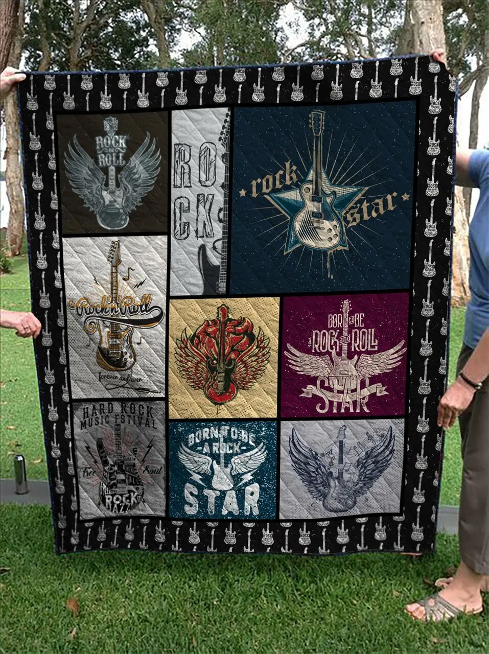 Rock Star Quilt and Home Decor