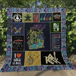 Rockn Roll Nn220510 Quilt Blanket and Home Decor