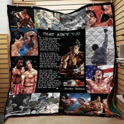 Rocky Balboa Blanket Th10072019 Quilt and Home Decor