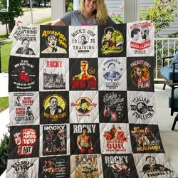 Rocky Balboa Quilt Blanket M150616  Quilt and Home Decor