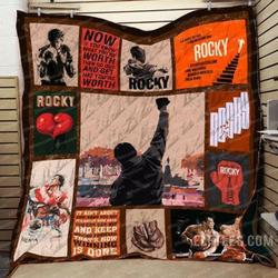 Rocky Balboa Quilt Blanket Rk212  Quilt and Home Decor