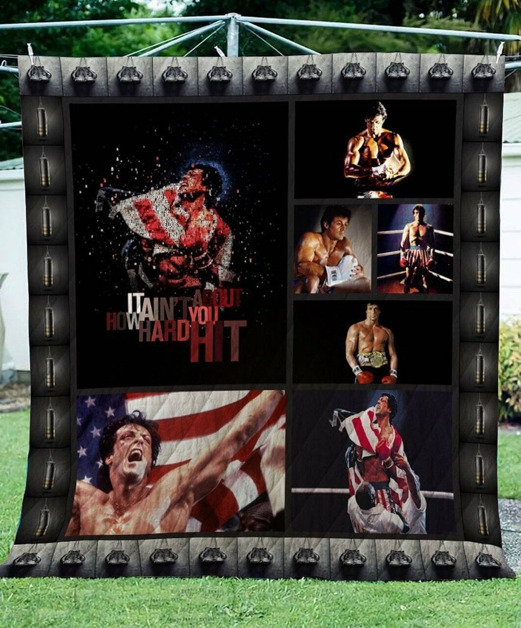 Rocky Balboa - Quilt and Home Decor