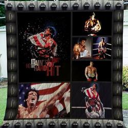 Rocky Balboa - Quilt and Home Decor