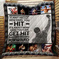 Rocky Balboa -Style B- Quilt and Home Decor
