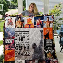 Rocky Poster Quilt and Home Decor