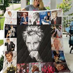 Rod Stewart Quilt Blanket M040621  Quilt and Home Decor