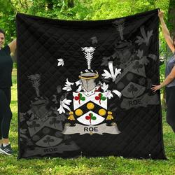 Roe Ireland Irish Family Crest JFJ12011 3D Customized Quilt 2707 and Home Decor