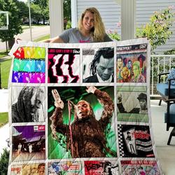 Roger Charlery Albums Quilt Blanket 01 and Home Decor