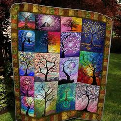 Romatic Tree Of Life Ah Quilt Derqcb and Home Decor