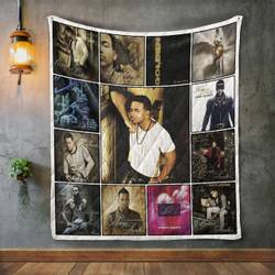 Romeo Santos Album Covers Quilt Blanket and Home Decor
