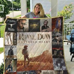 Ronnie Dunn Albums Quilt Blanket For Fans Ver 17 and Home Decor