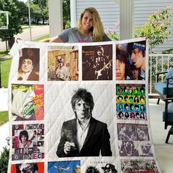 Ronnie Wood Quilt Blanket and Home Decor