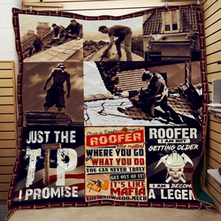 Roofer Quilt Blanket LH308314 and Home Decor