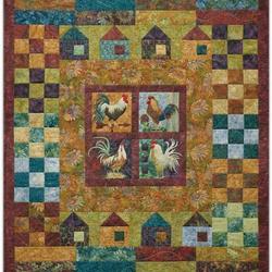 Rooster Quilt Tdhon and Home Decor