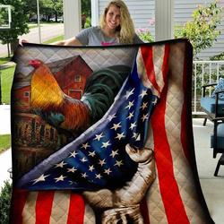 Rooster Quilt Vig Vadm and Home Decor