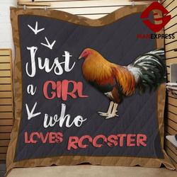 Rooster Quilt Vig Vafu and Home Decor