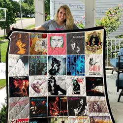 Rory Gallagher Albums Cover Poster Quilt 2 and Home Decor