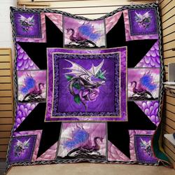 Rose Dragon Washable Quilt Ytx and Home Decor