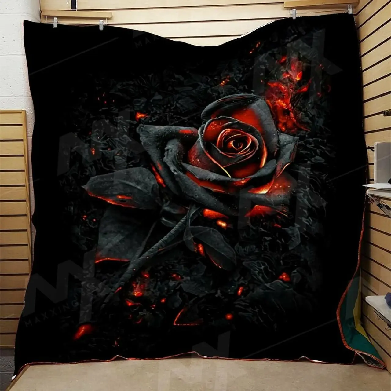 Rose Quilt Blanket Dhc0910596Vt and Home Decor
