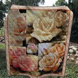 Rose Quilt V2 and Home Decor