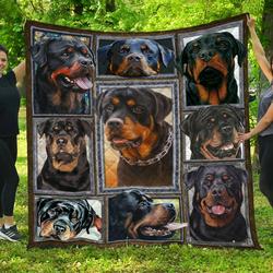 Rottweiler Quilt Blanket Dhc13122930Vt and Home Decor