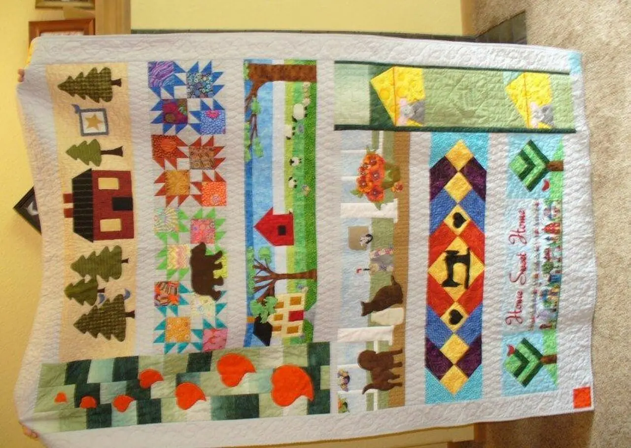 Rowbyrow CLA1810466Q Quilt Blanket and Home Decor