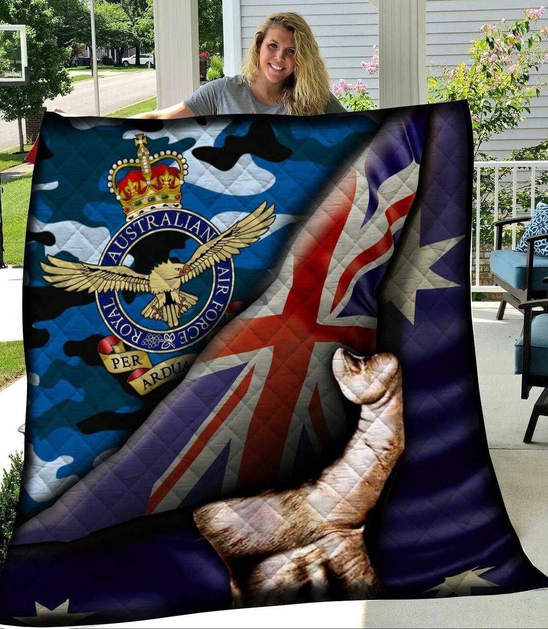 Royal Australian Air Force Quilt Blanket Dhc03011066Dd and Home Decor