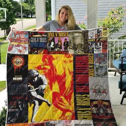 Run N Roses Albums Quilt Blanket For Fans Ver 17 and Home Decor