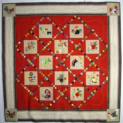 Running Chicken Hur Quilt Bevrzs and Home Decor
