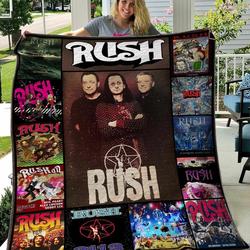 Rush 1 Quilt Blanket Th1507 and Home Decor