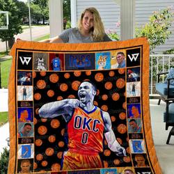 Russell Westbrook Plus Size Quilt Blanket Ver 01 and Home Decor
