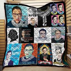 Ruth Bader Ginsburgh Quotes Blanket Th10072019 Quilt and Home Decor