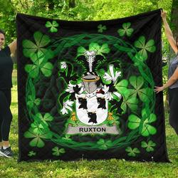 Ruxton Ireland Irish Celtic Shamrock Knot Circle JFJ12161 3D Customized Quilt 2707 and Home Decor