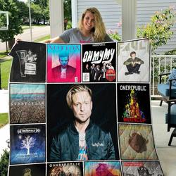 Ryan Tedder Quilt Blanket and Home Decor