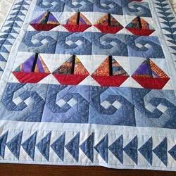 Sailboat Hur Quilt Bevrww and Home Decor