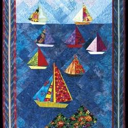 Sailboat Quilt Tdhdn and Home Decor