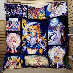 Sailor Moon Fabric Quilt Cover and Home Decor