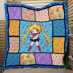 Sailor Moon Quilt Blanket and Home Decor